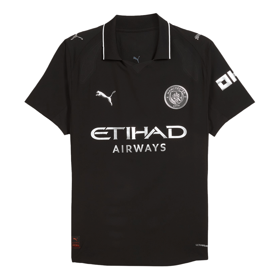RODRIGO #16 Manchester City Away Player Version Jersey 2025/26