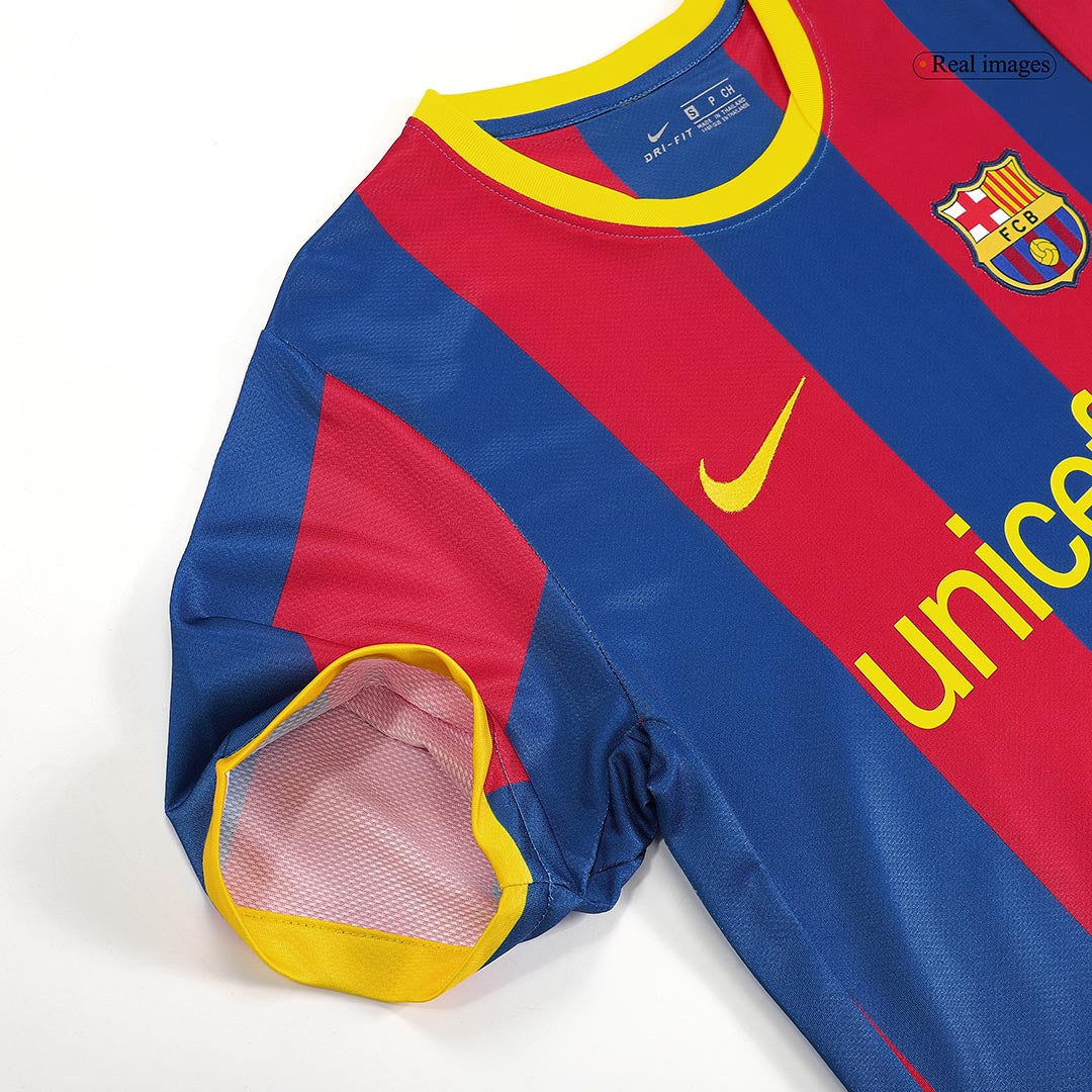 Retro Jersey A.INIESTA #8 Barcelona Retro Jersey Home Soccer Shirt 2010/11