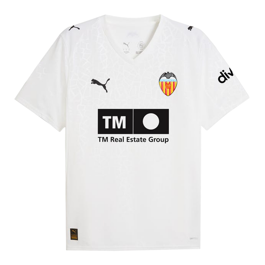 Valencia Home Soccer Jersey 2025/26