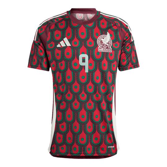 RAUL #9 Mexico Soccer Jersey Home Custom Shirt 2024