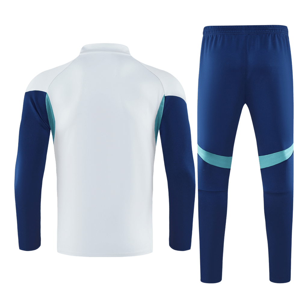 Arsenal 1/4 Zip Tracksuit 2025/26 Kids White