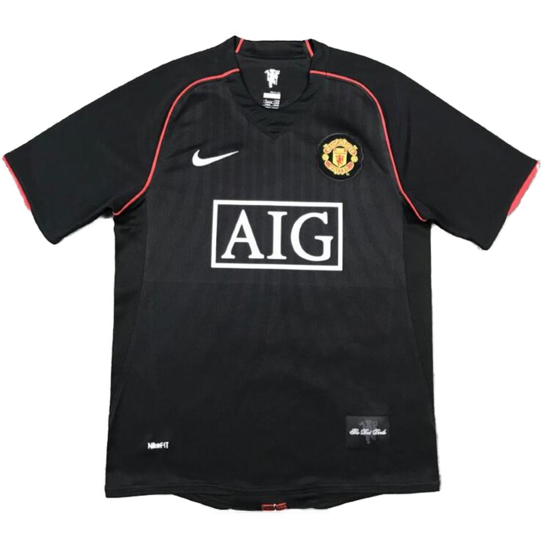 Manchester United RONALDO #7 Retro Jerseys 2007/08 Away Soccer Jersey For Men