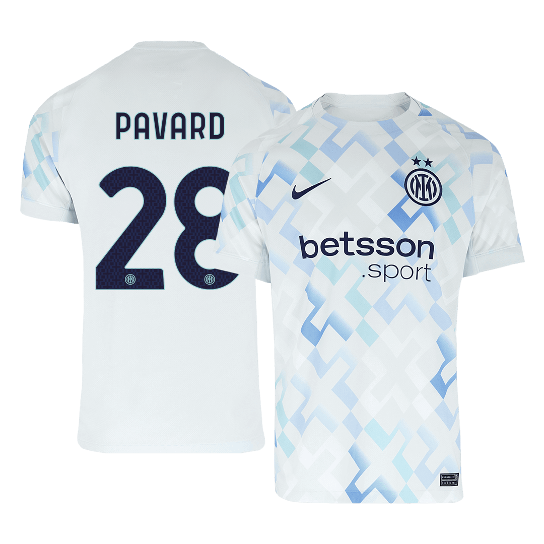 PAVARD #28 Inter Milan Away Soccer Jersey 2025/26
