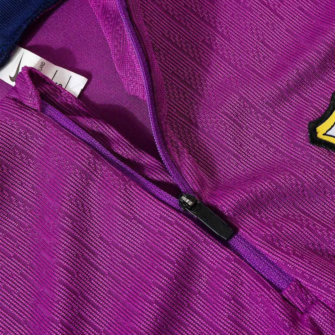 Barcelona 1/4 Zip Tracksuit 2025/26 Kids Purple