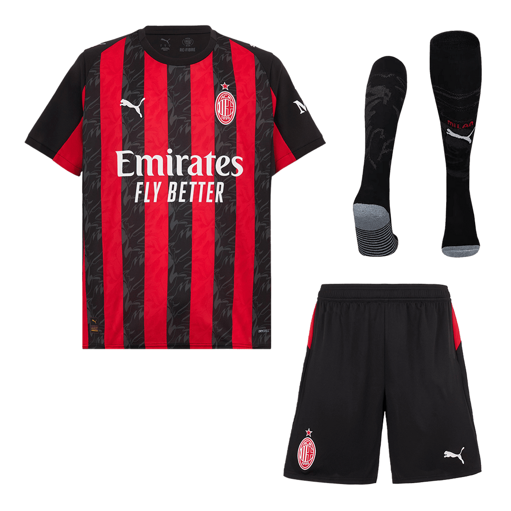 AC Milan Home Jerseys Full Kit 2025/26