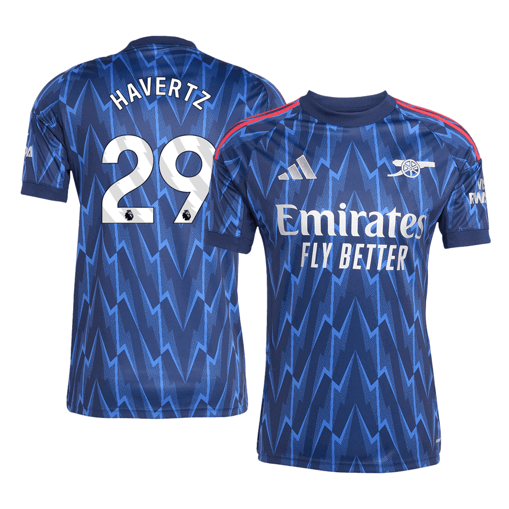 HAVERTZ #29 Arsenal Away Soccer Jersey 2025/26