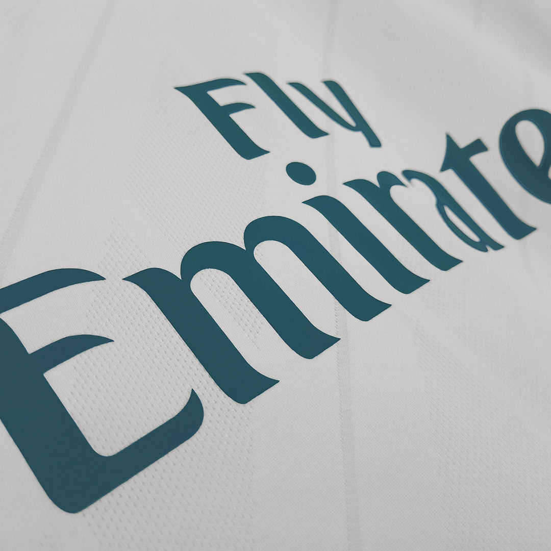 Retro Jersey BENZEMA #9 Real Madrid Retro Jersey Home Soccer Shirt 2017/18