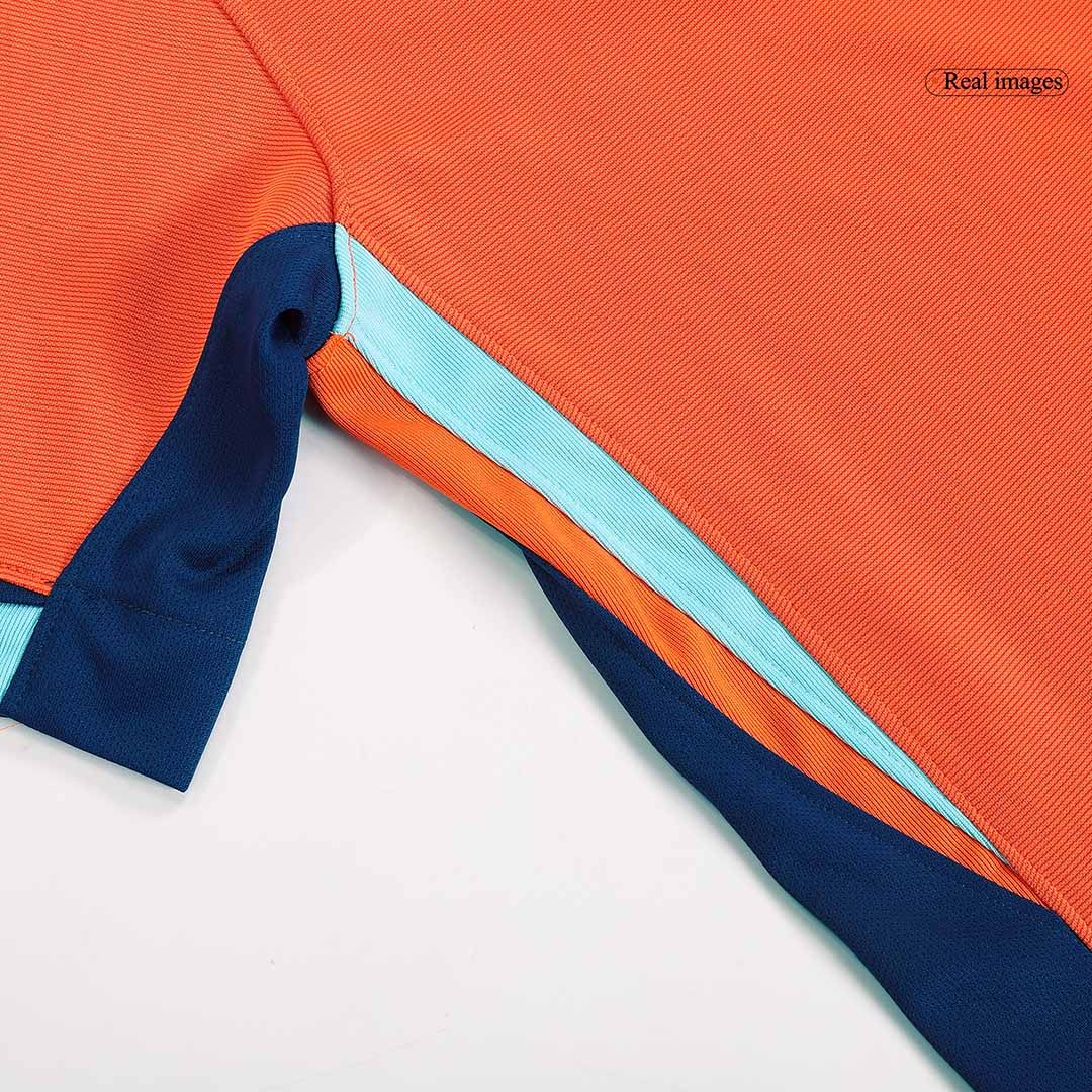 VIRGIL #4 Netherlands Home Soccer Jersey Euro 2024