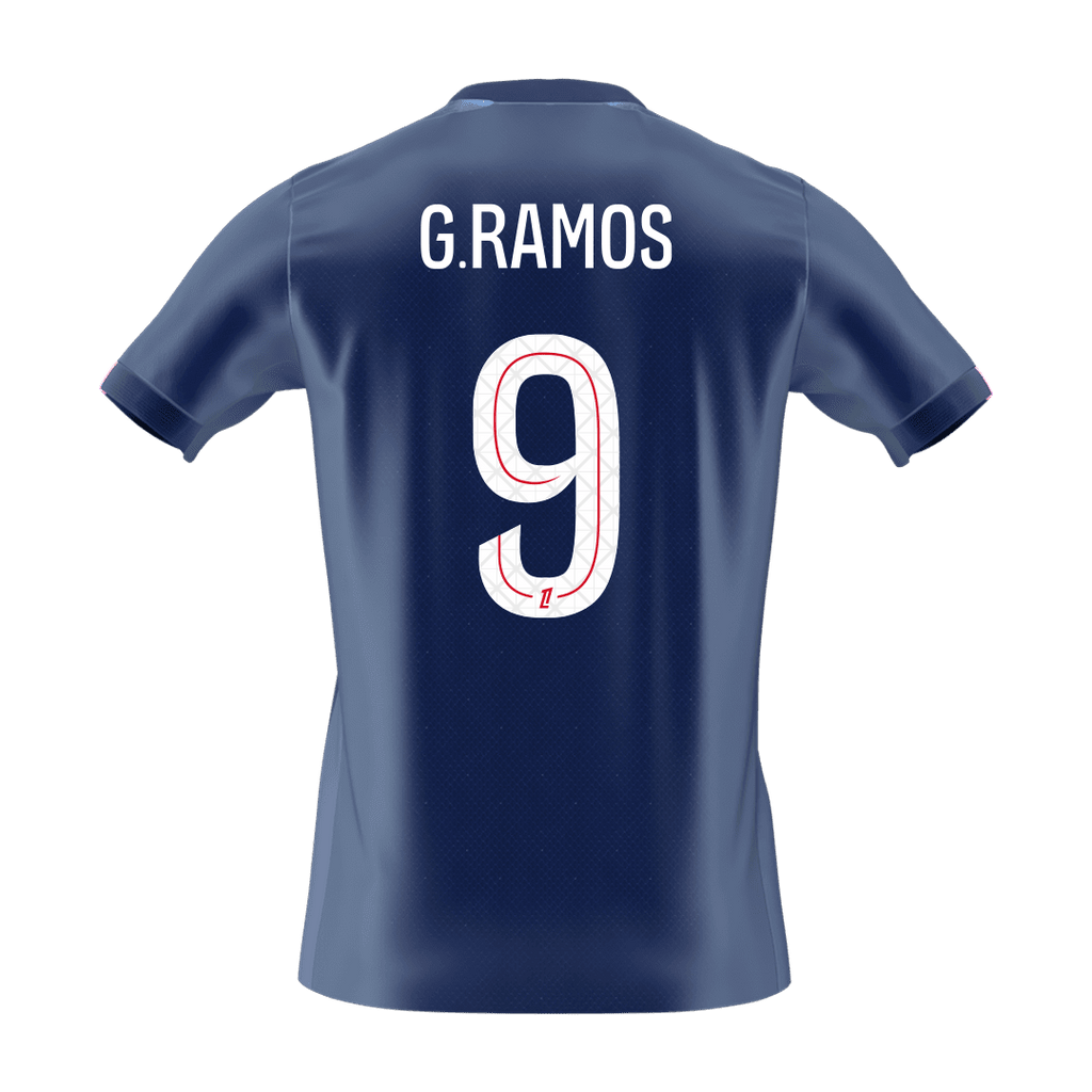 G.RAMOS #9 PSG Home Soccer Jersey 2025/26
