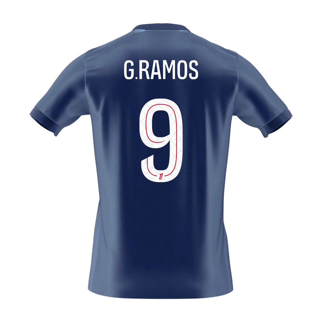 G.RAMOS #9 PSG Home Soccer Jersey 2025/26