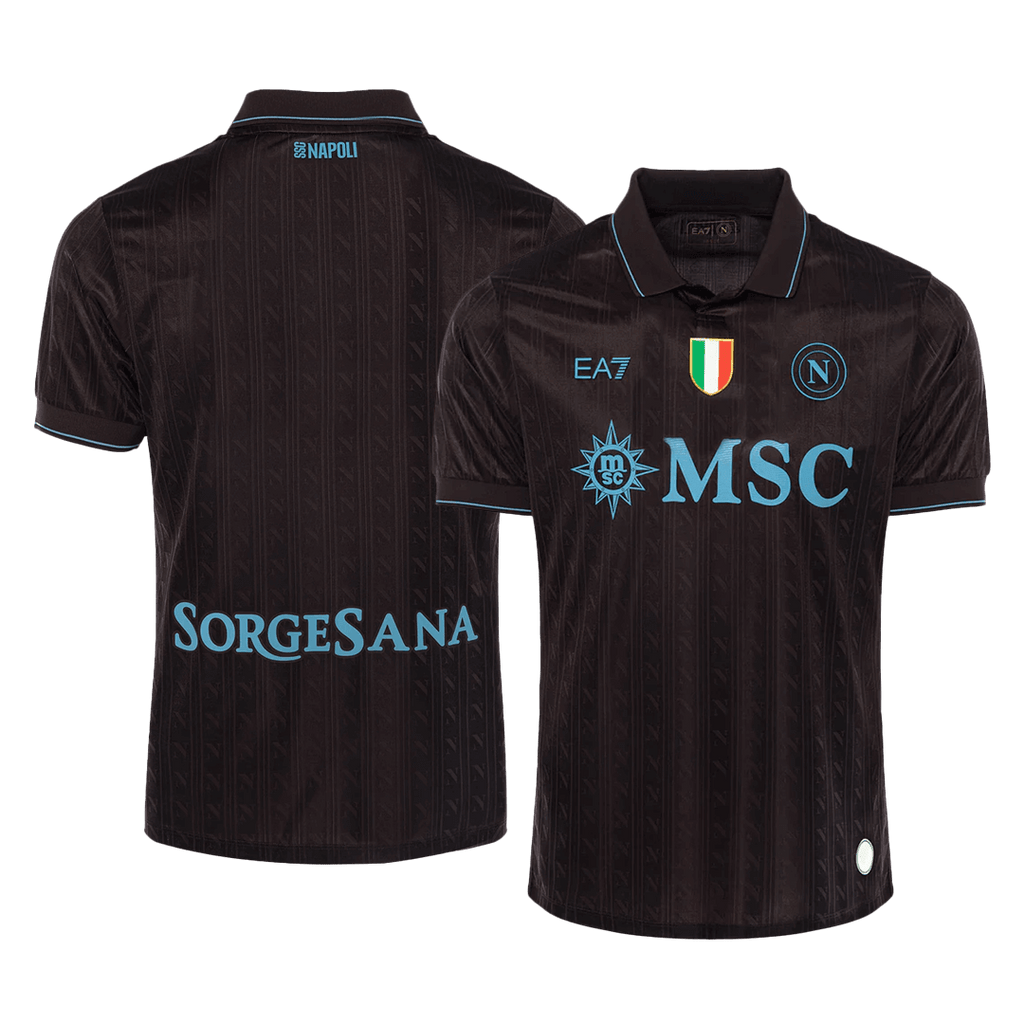 Napoli Third Away Authentic Soccer Jersey 2025/26