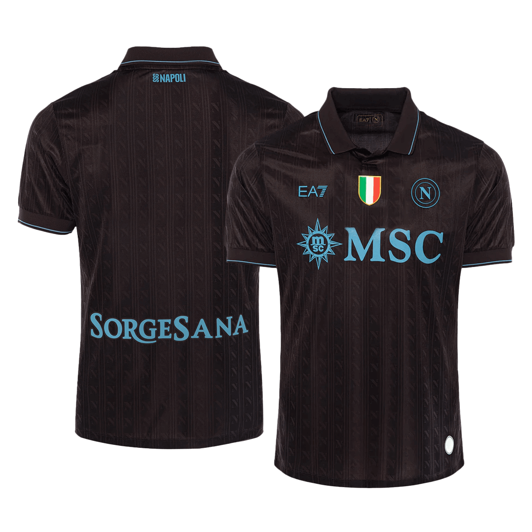 Napoli Third Away Authentic Soccer Jersey 2025/26