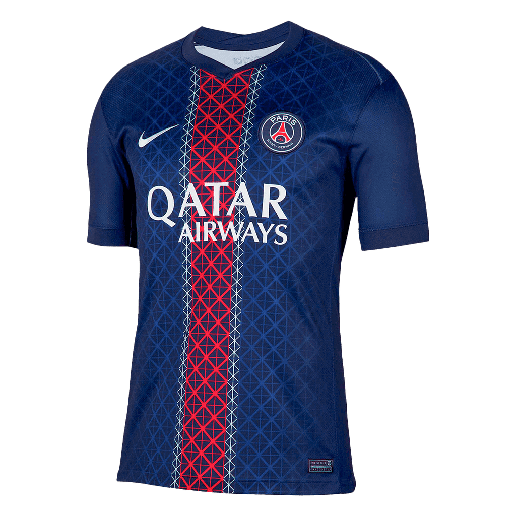 B.BARCOLA #29 PSG Home Soccer Jersey 2025/26