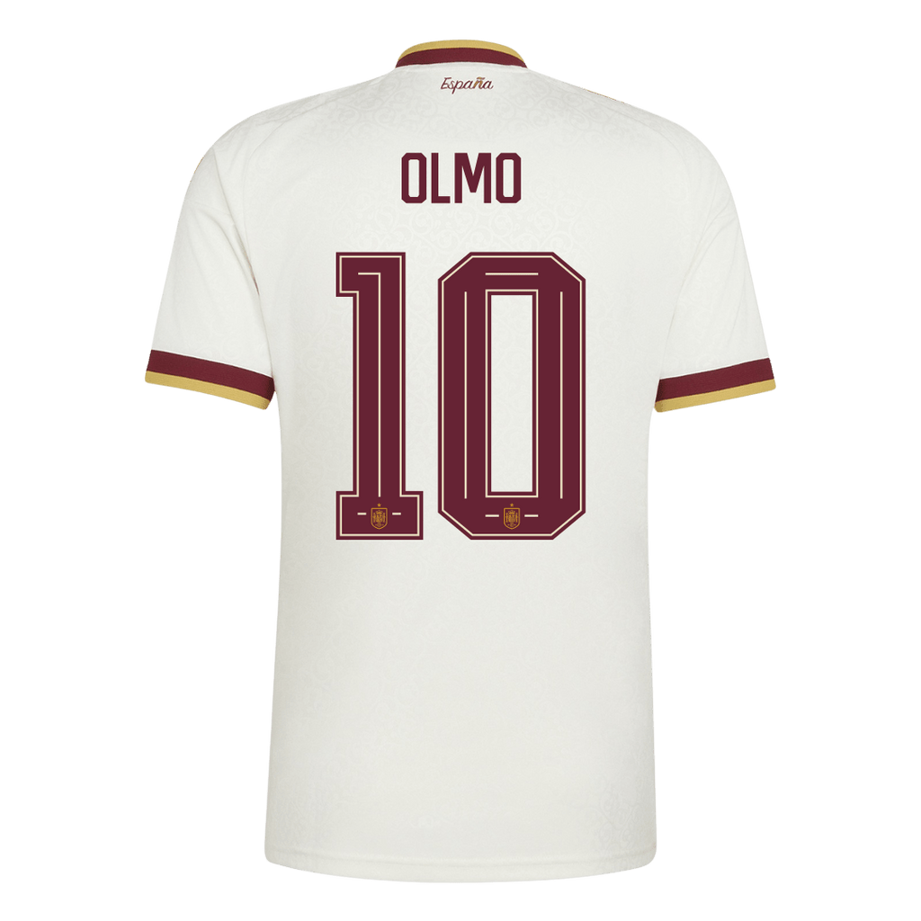 OLMO #10 Spain Away Soccer Jersey World Cup 2026
