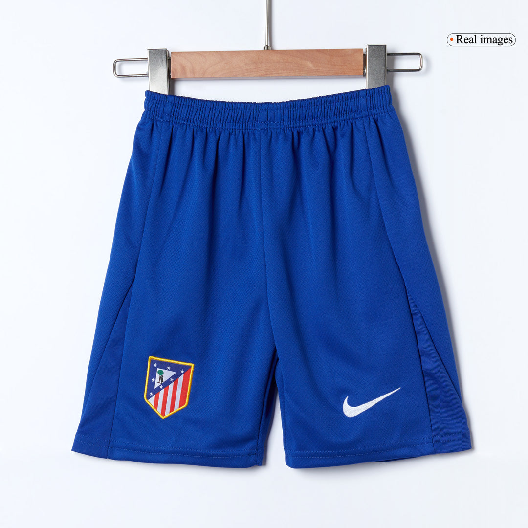 Atletico Madrid Home Kids Soccer Jerseys Full Kit 2025/26