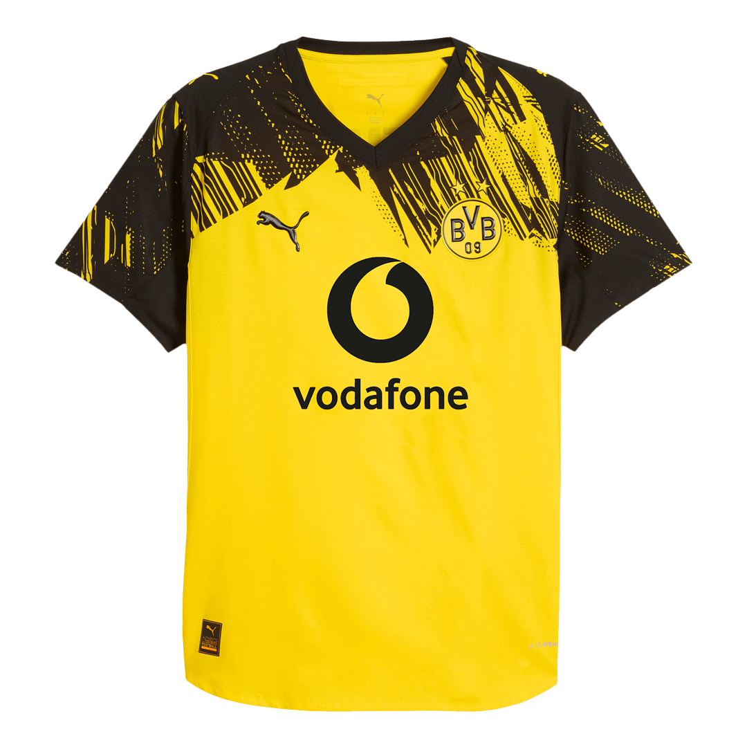 Borussia Dortmund Home Authentic Soccer Jersey 2025/26
