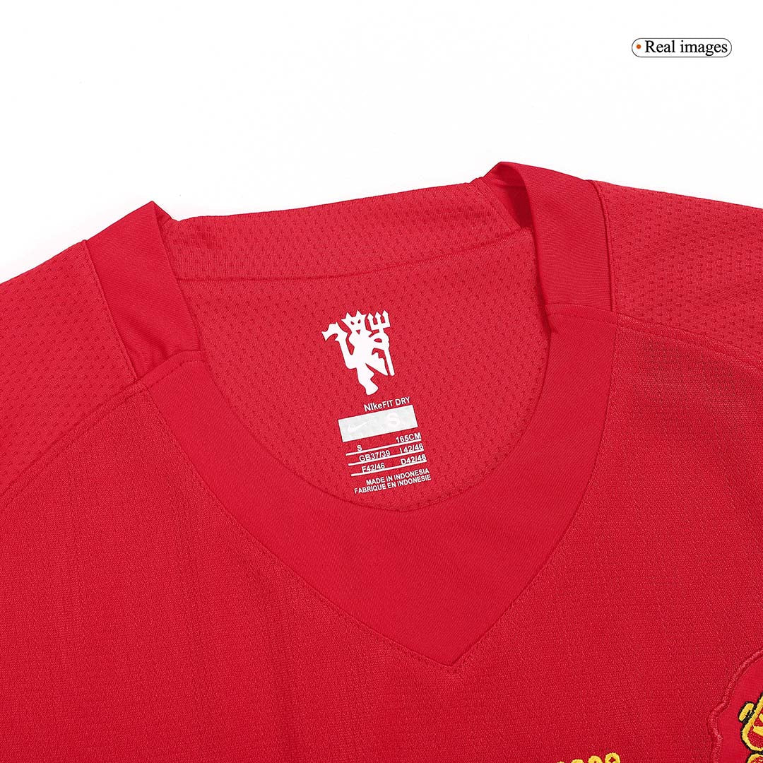 Manchester United RONALDO #7 Retro Jersey Home Soccer Shirt 2007/08 - UCL Final