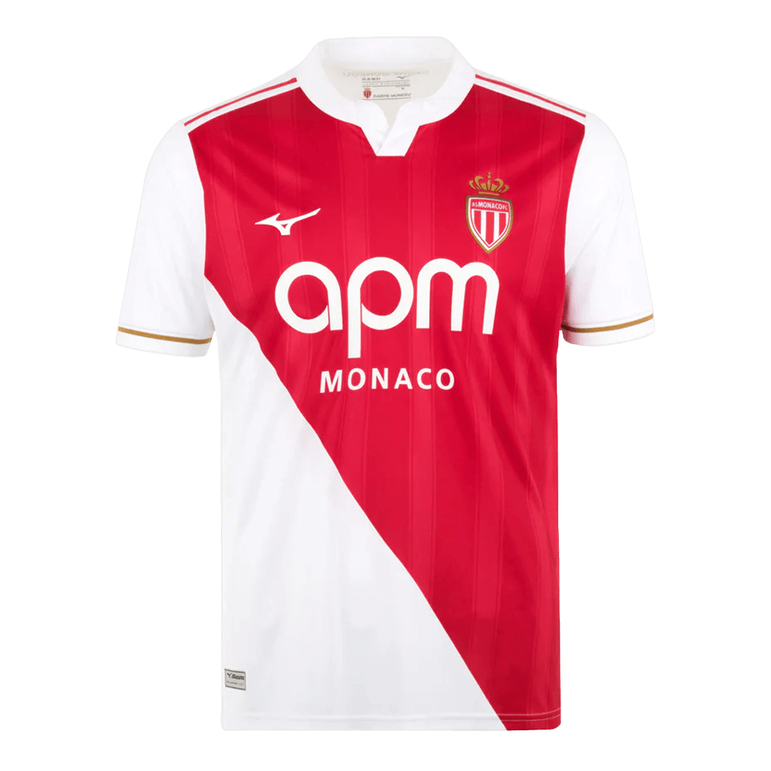 AS Monaco FC Home Soccer Jersey 2025/26