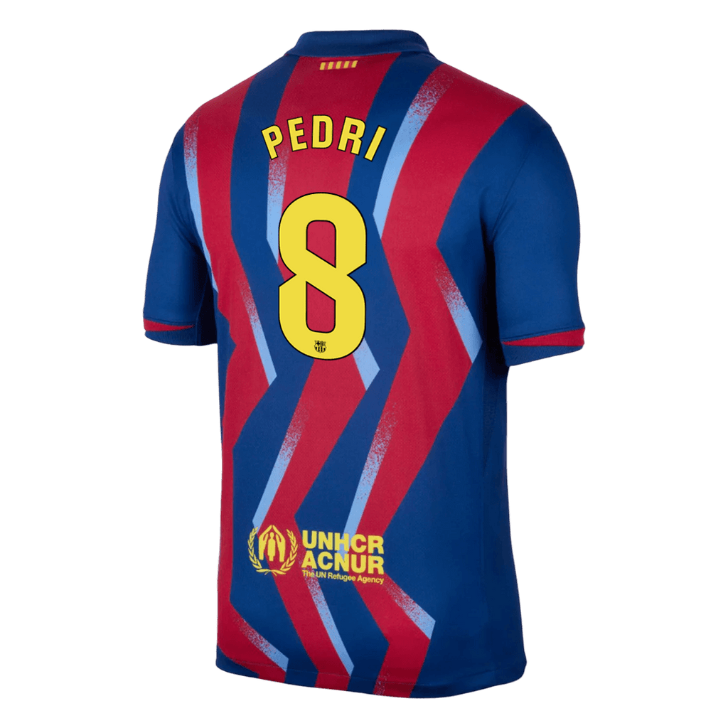 PEDRI #8 Barcelona Fourth Away Soccer Jersey 2025/26