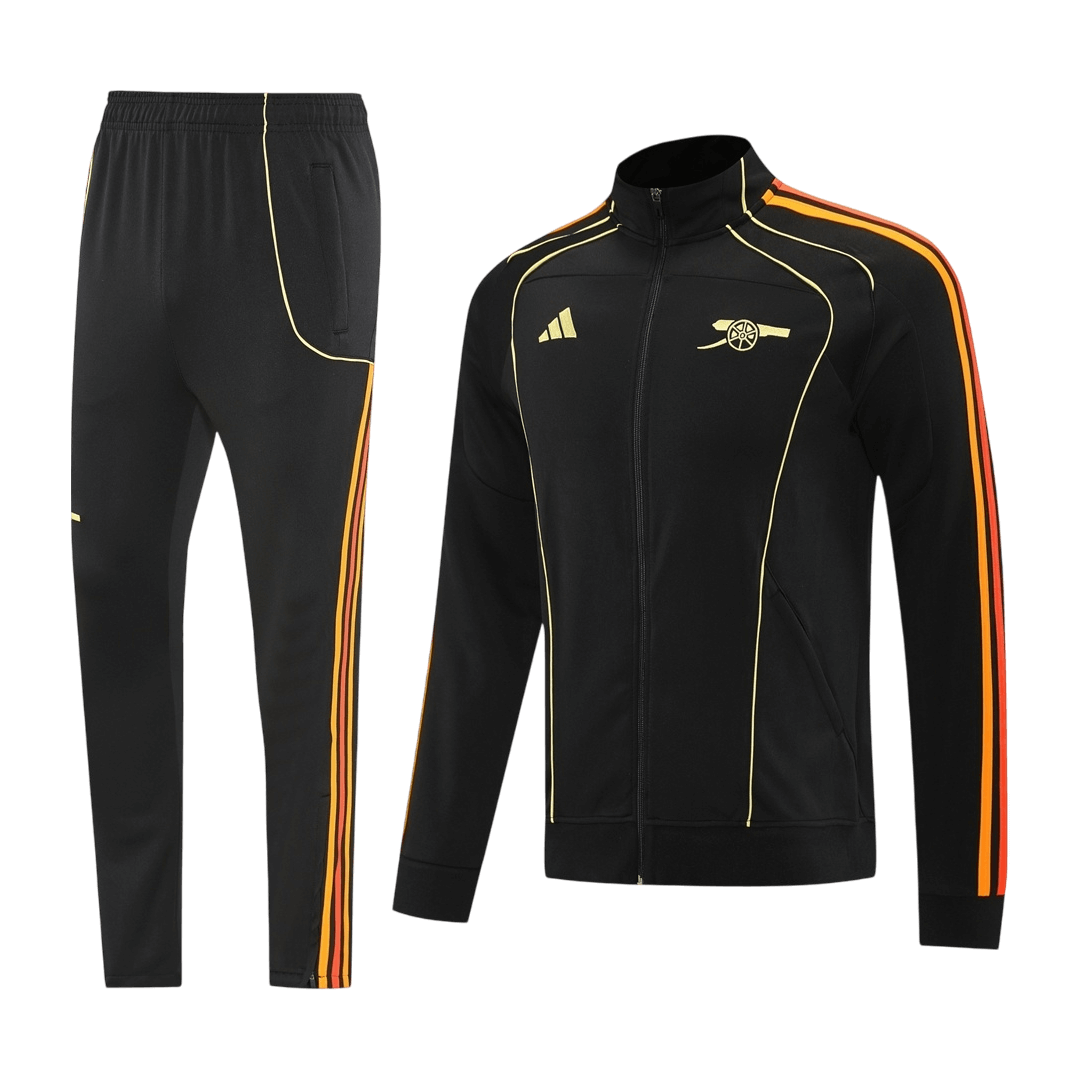 Arsenal Jacket Tracksuit 2025/26 Black