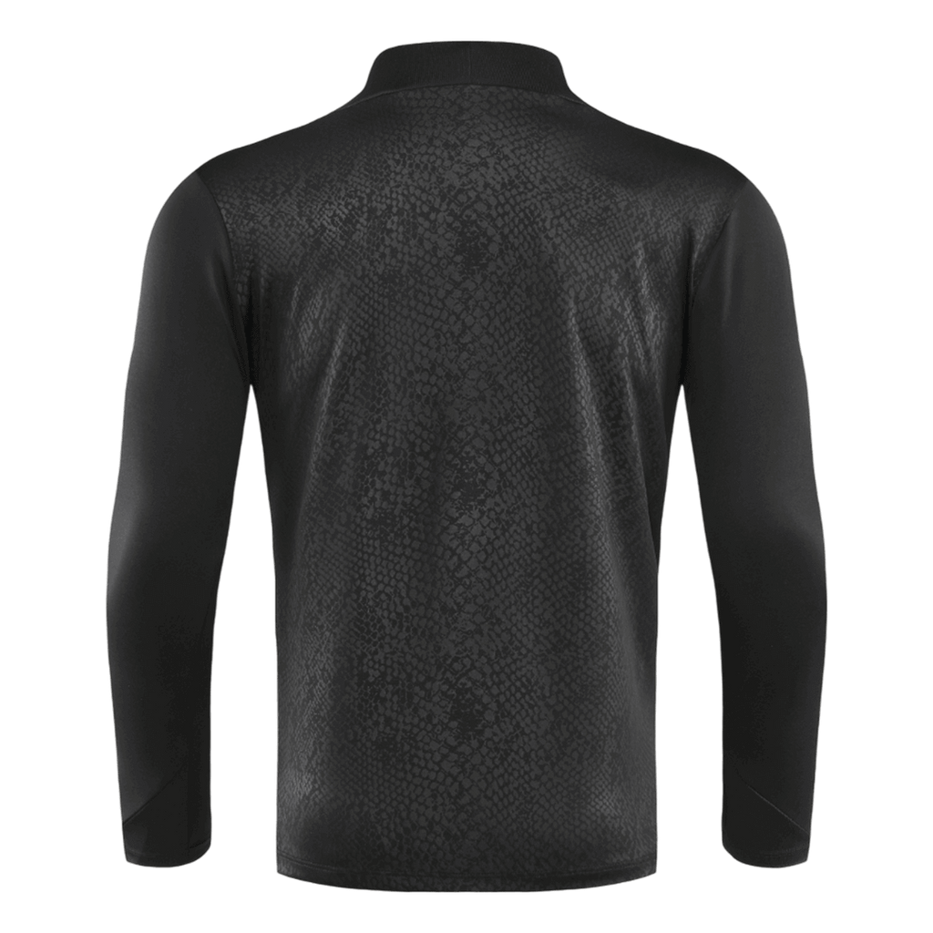 Barcelona 1/4 Zip Tracksuit 2025/26 Black