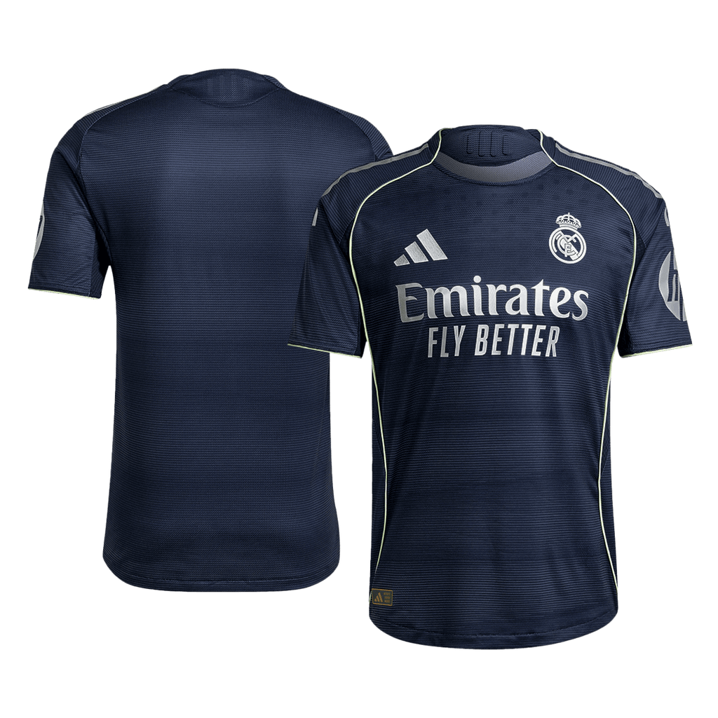Real Madrid Away Authentic Soccer Jersey 2025/26