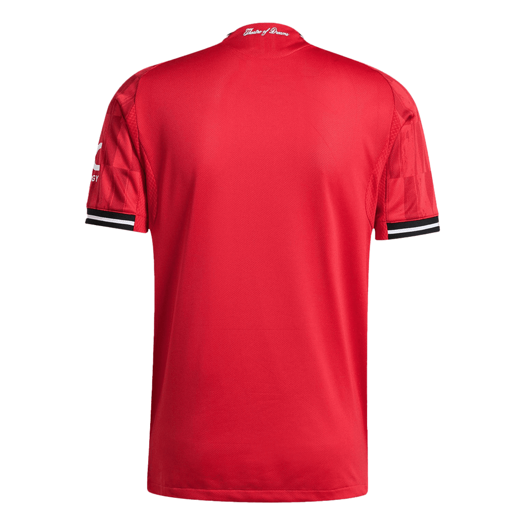Manchester United Home Authentic Soccer Jersey 2025/26 Red