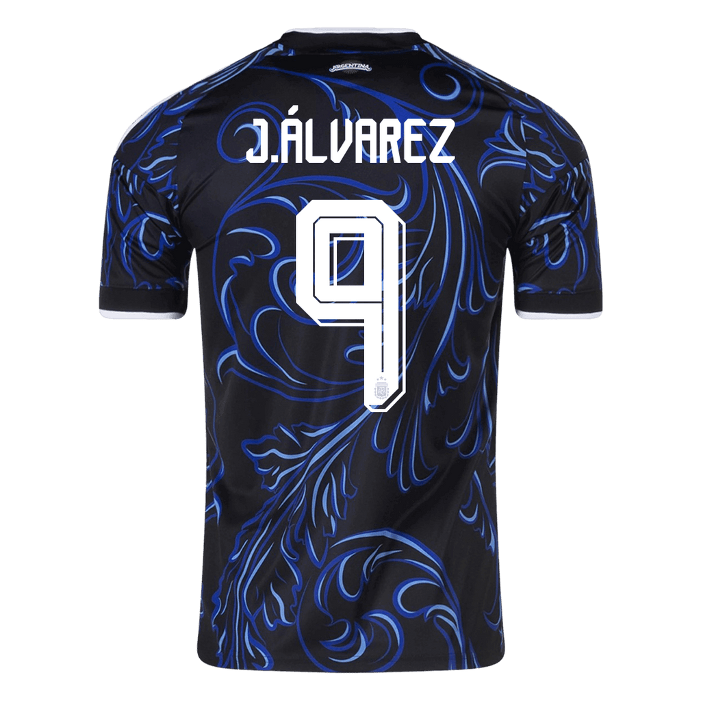 J. áLVAREZ #9 Argentina Away Soccer Jersey World Cup 2026