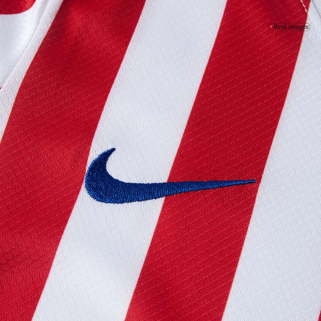 Atletico Madrid Home Kids Soccer Jerseys Full Kit 2025/26