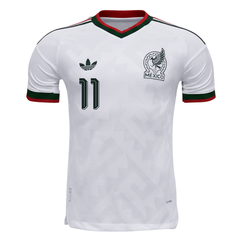 S.GIMENEZ #11 Mexico Away Player Version Jersey World Cup 2026