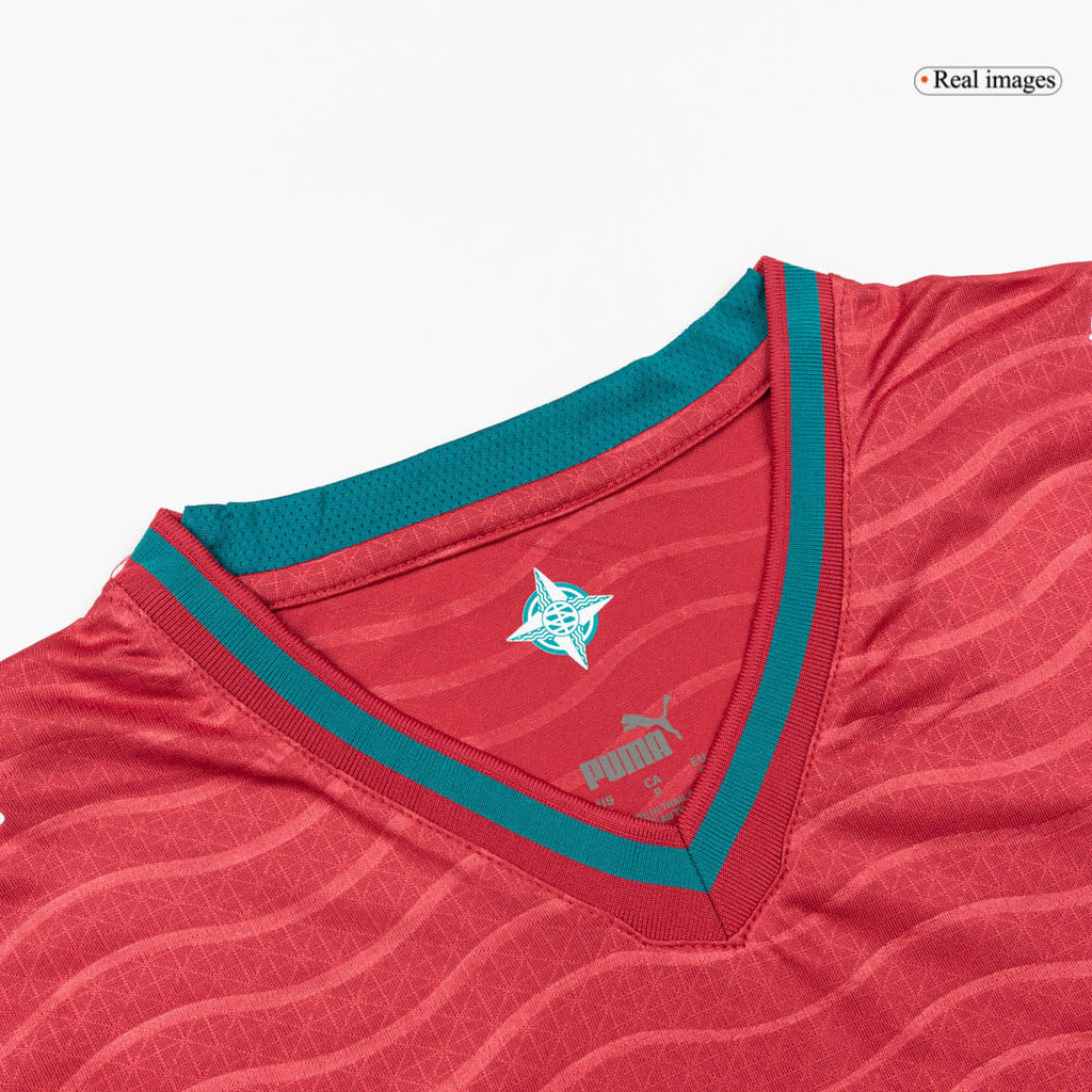 B.FERNANDES#8 Player Version Portugal Home Soccer Jersey World Cup 2026 Red