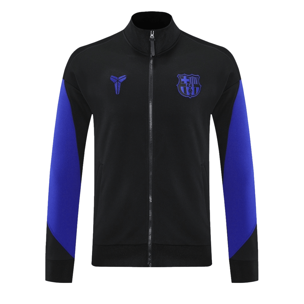Barcelona Home Jacket Tracksuit 2025/26 Black&Purple