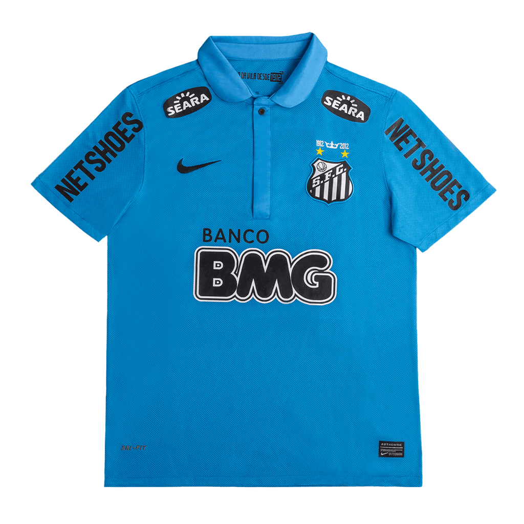 Retro Jersey Santos FC Retro Jersey Third Away Soccer Shirt 2012