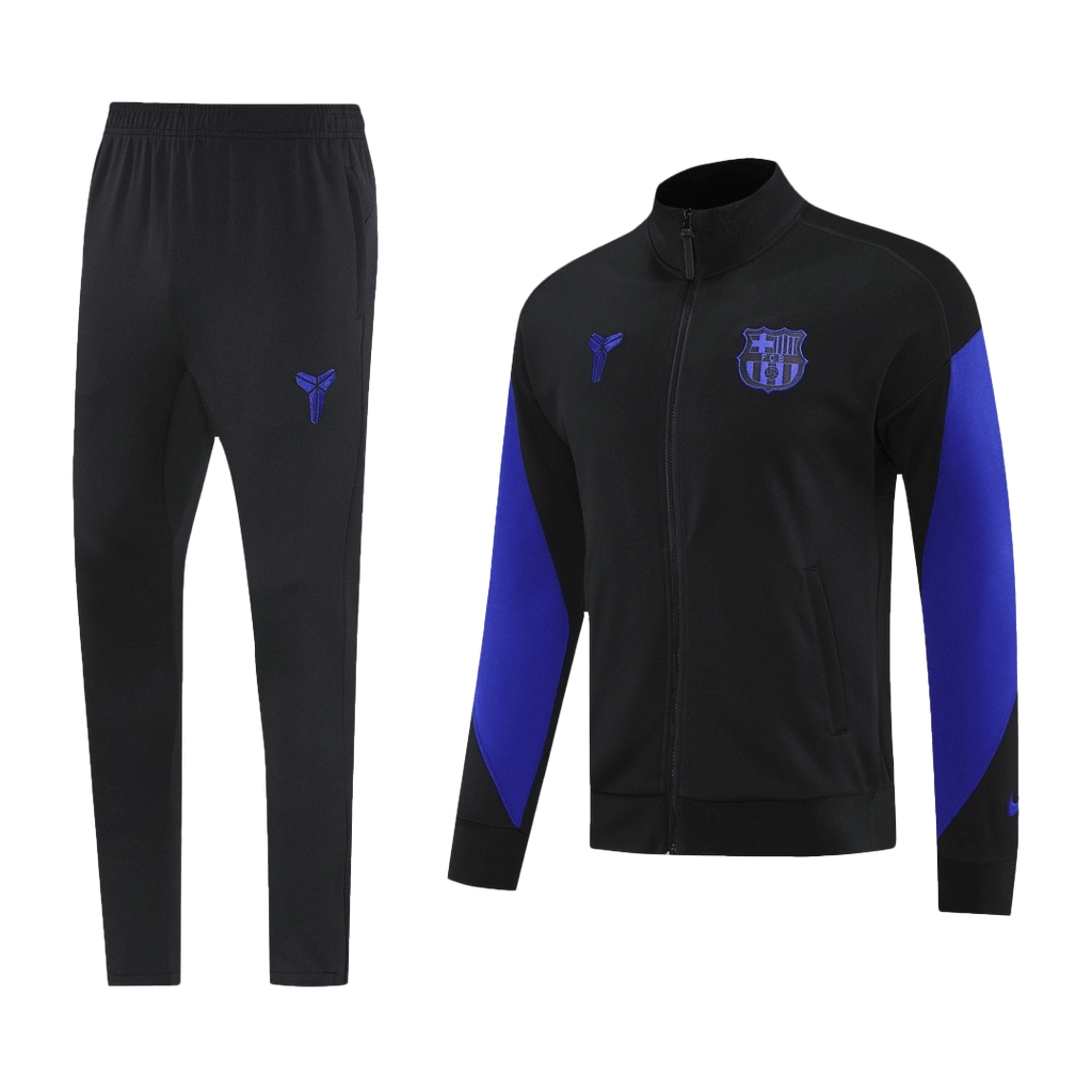 Barcelona Home Jacket Tracksuit 2025/26 Black&Purple