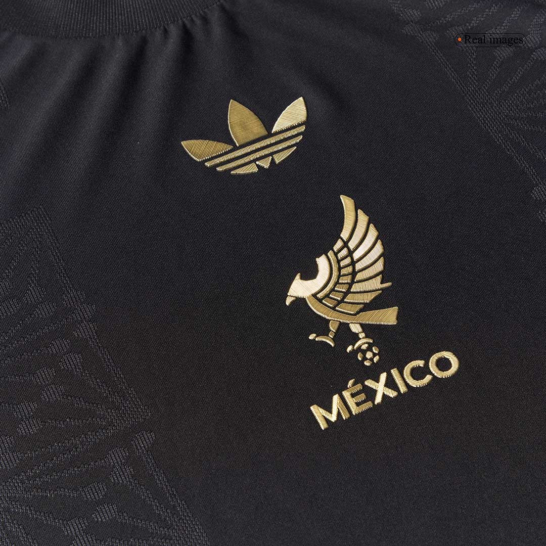 Player Version Mexico Third Away Long Sleeve Soccer Jersey 2025 - Gold Cup