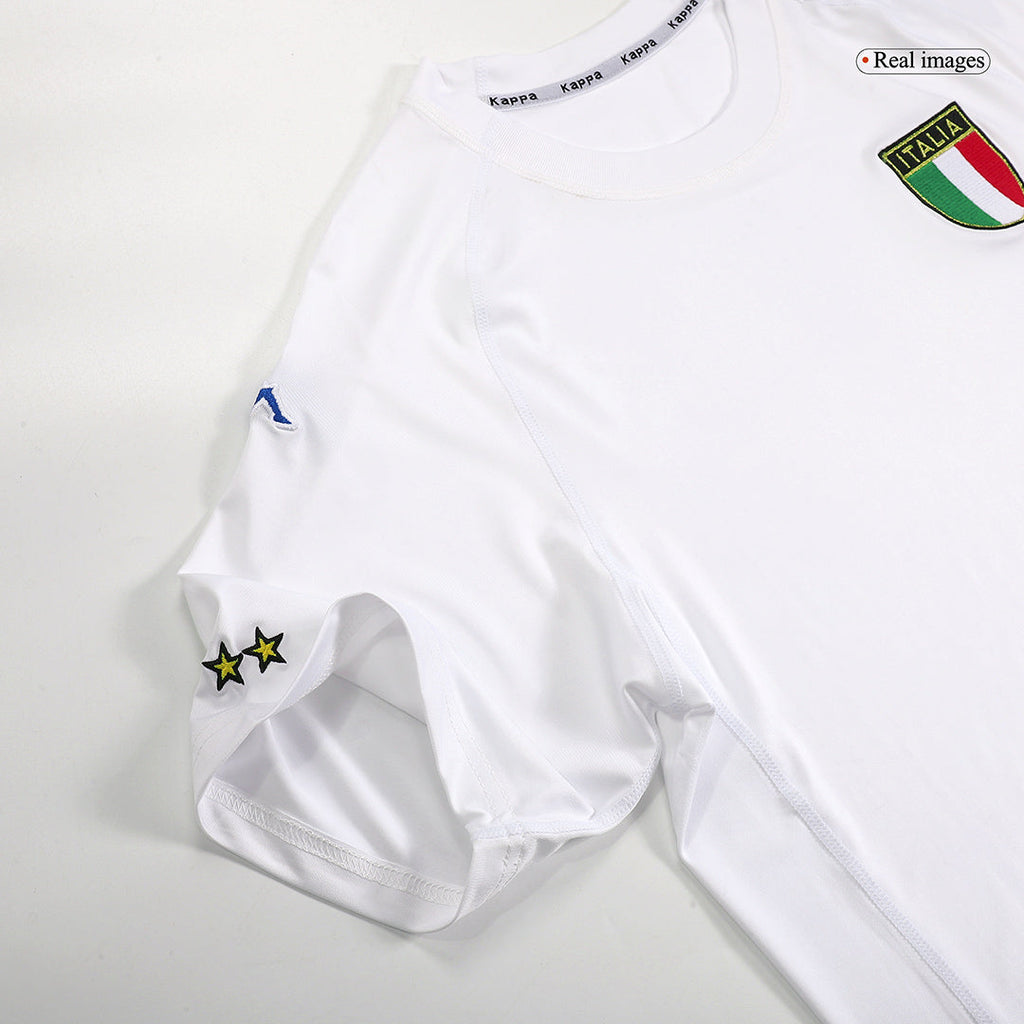 Retro 2002 Italy Away Soccer Jersey