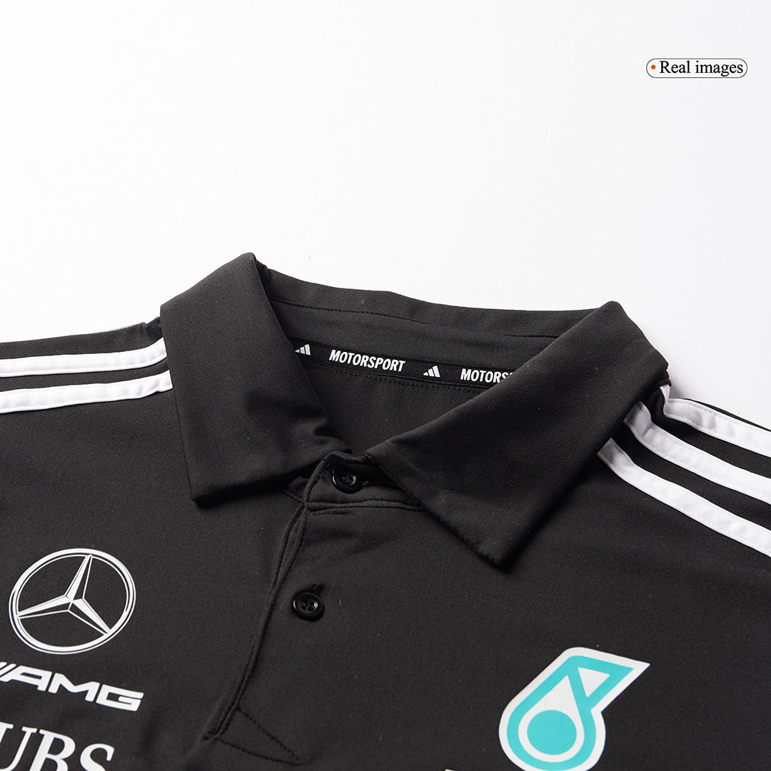Mercedes AMG Petronas F1 2025 Team Polo Black