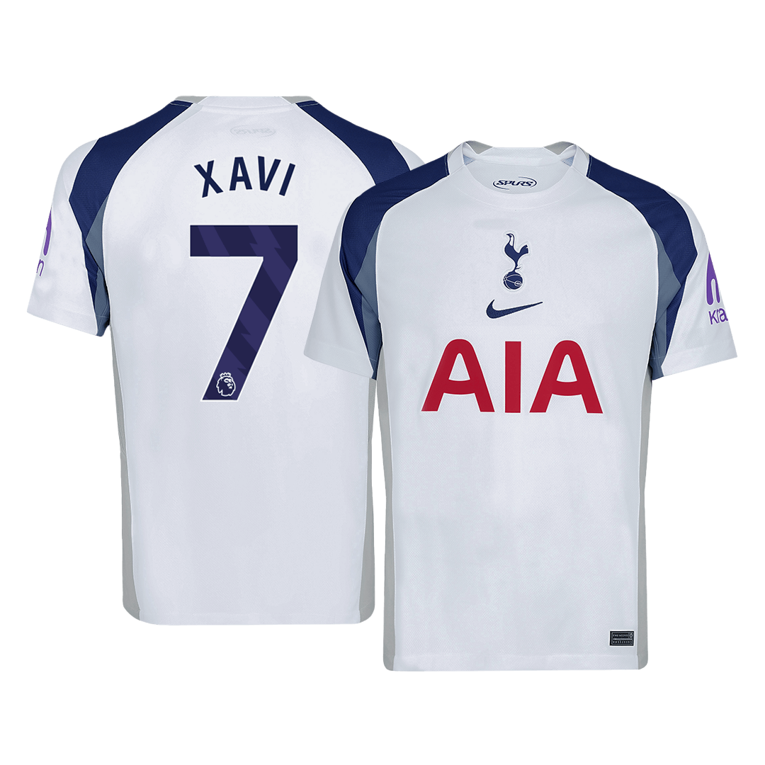 XAVI #7 Tottenham Hotspur Home Soccer Jersey 2025/26