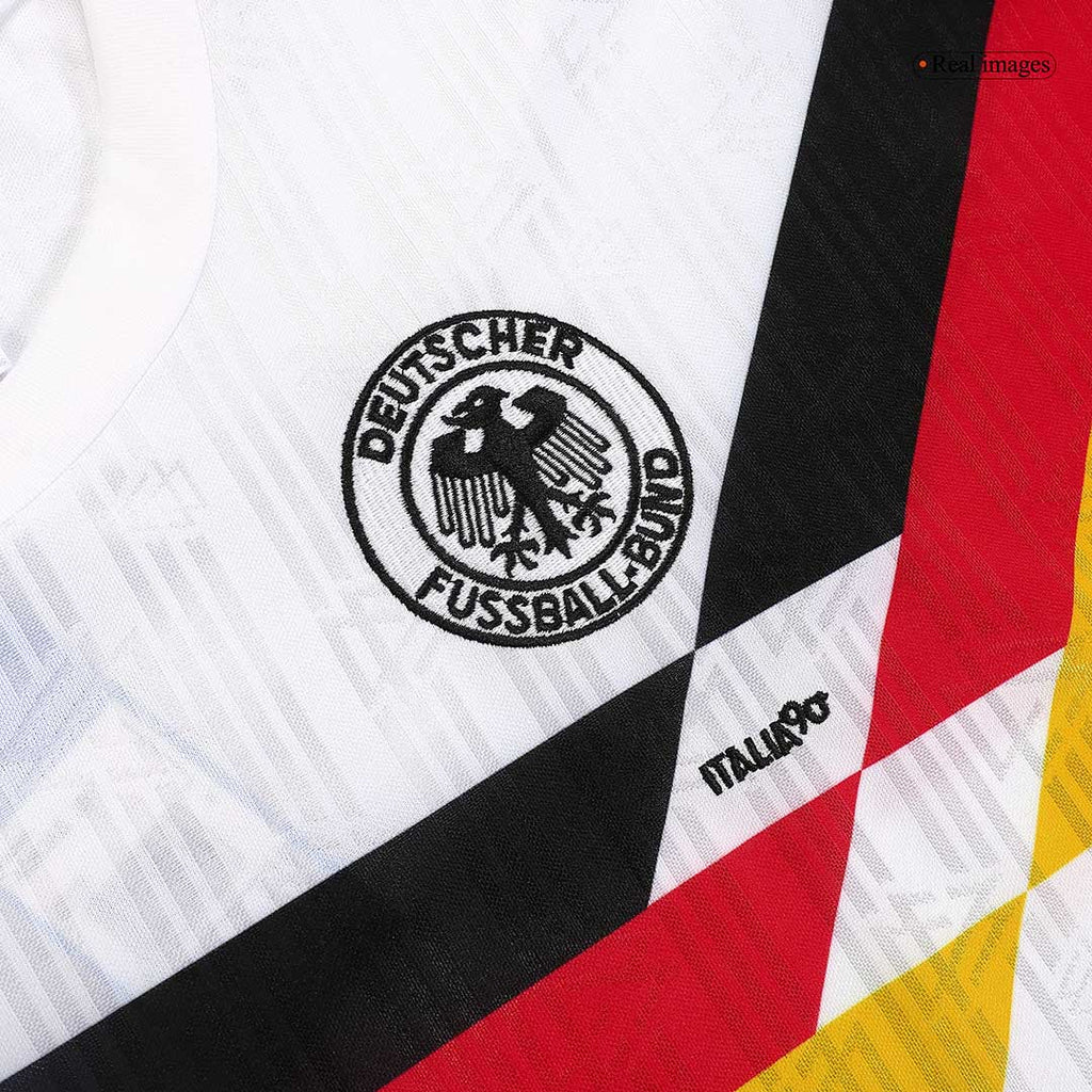 Retro 1990 Germany Home Soccer Jersey