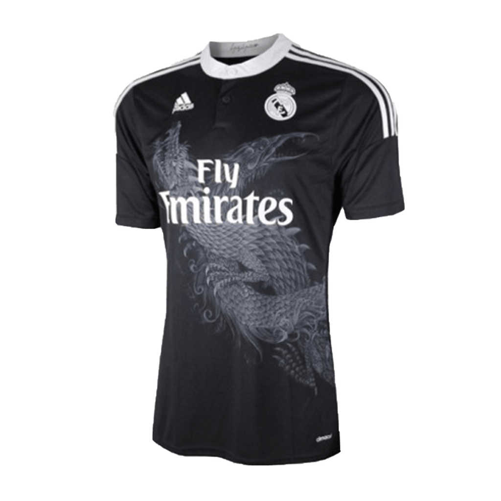 Retro Jersey SERGIO RAMOS #4 Real Madrid Retro Jersey Third Away Soccer Shirt 2014/15