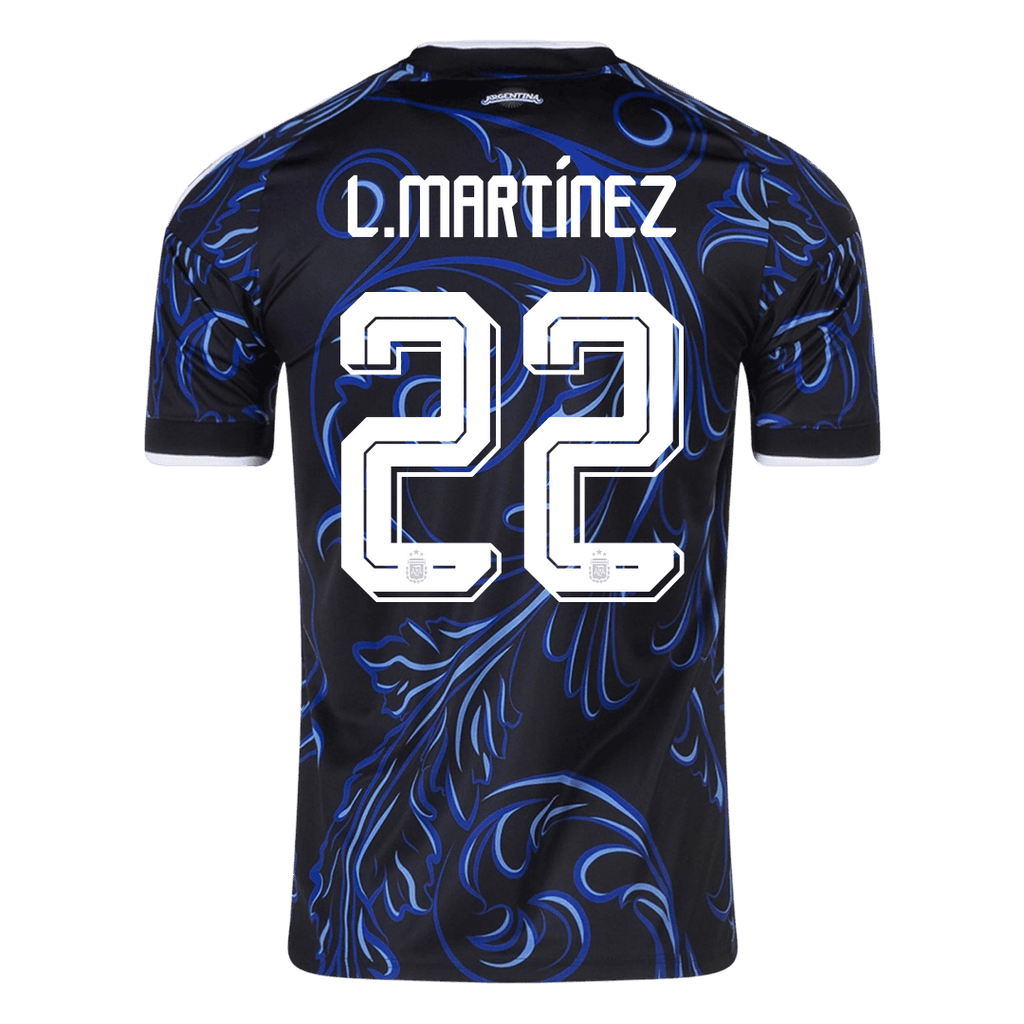 L. MARTíNEZ #22 Argentina Away Soccer Jersey World Cup 2026