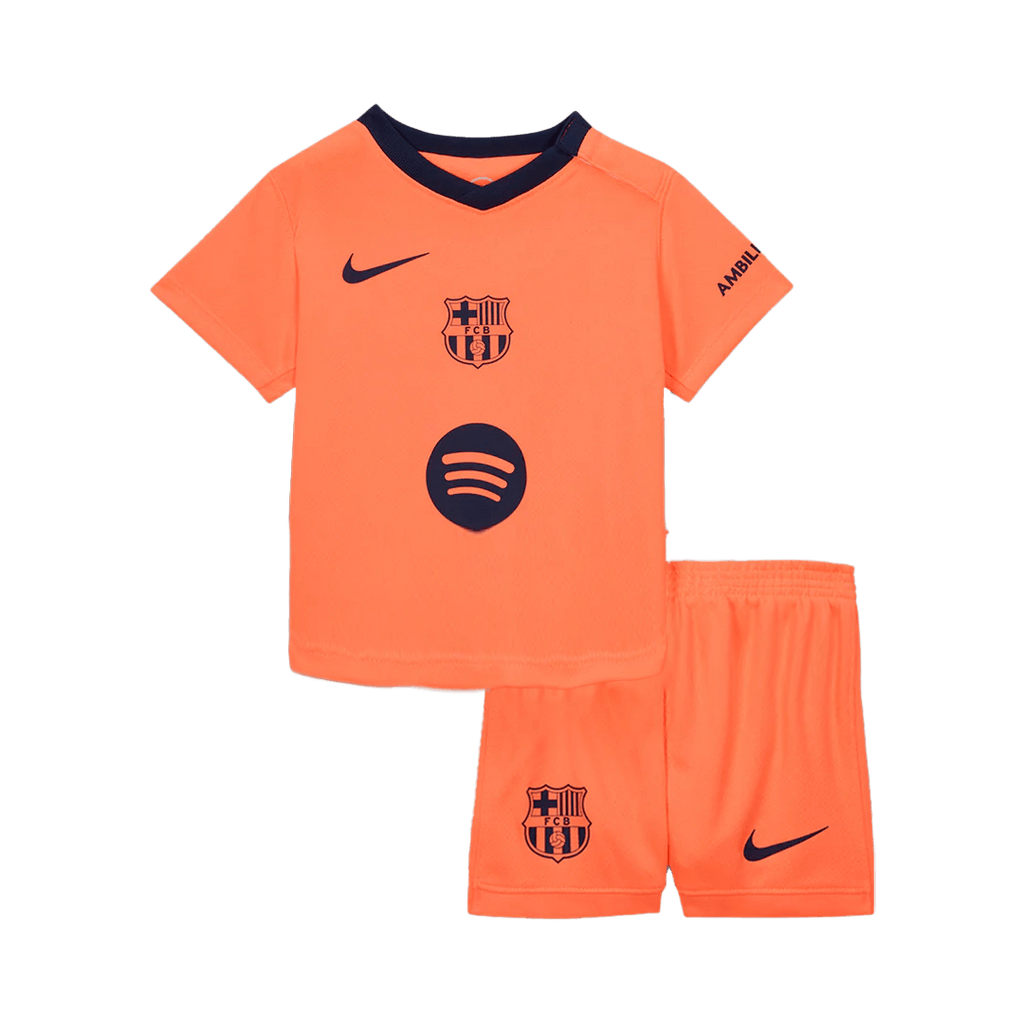 Barcelona Third Away Kids Soccer Jerseys Kit 2025/26