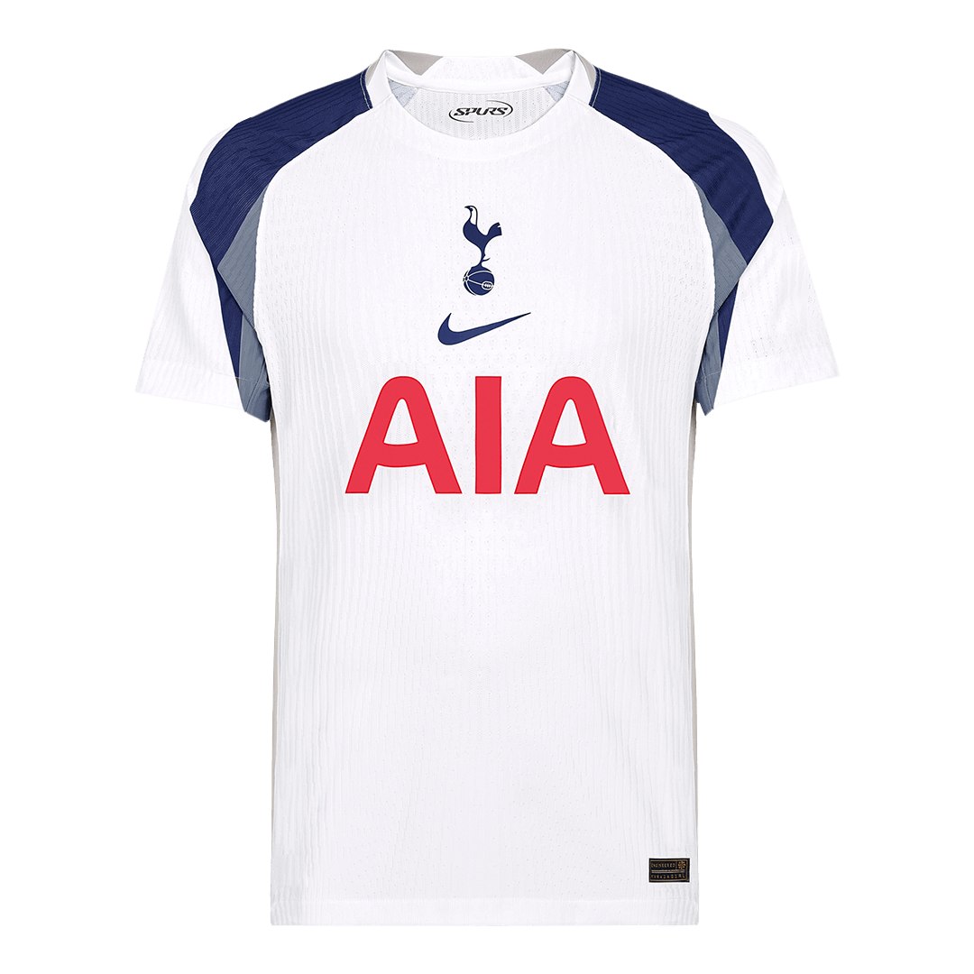 Authentic Tottenham Hotspur Home Soccer Jersey 2025/26 White