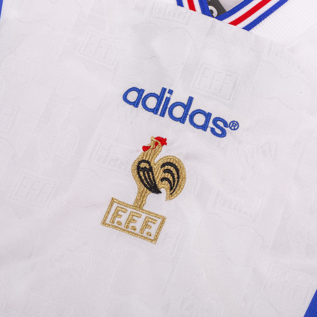 France Retro Jersey Away Soccer Shirt 1996 Retro Jersey