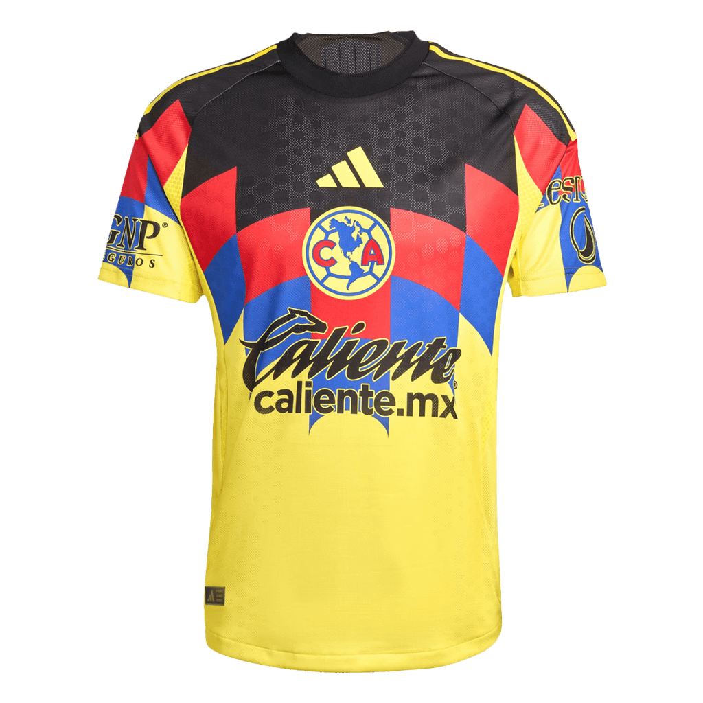 Authentic Club America Home Soccer Jersey 2025/26 Yellow