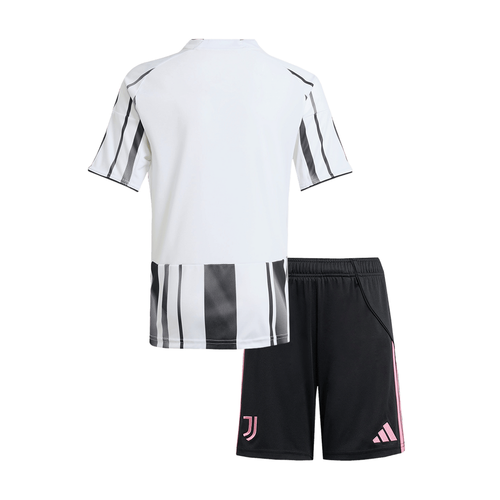 Juventus Home Kids Soccer Jerseys Kit 2025/26