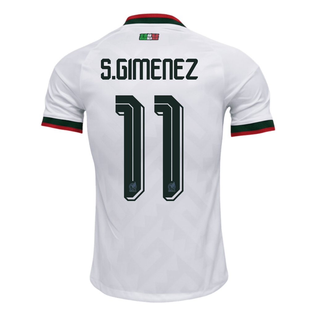 S.GIMENEZ #11 Mexico Away Player Version Jersey World Cup 2026