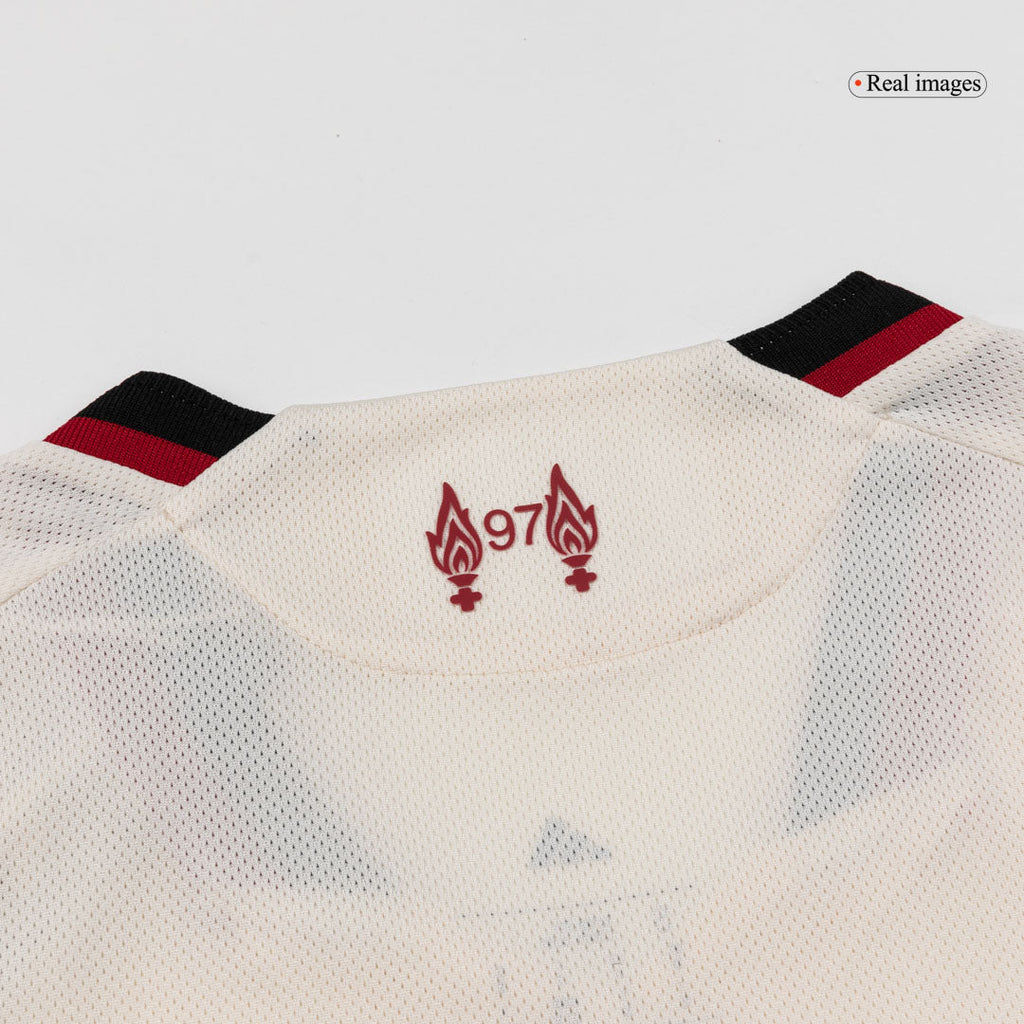 ISAK ##9 Liverpool Away Authentic Soccer Jersey 2025/26