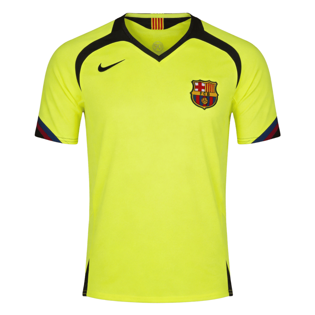Retro Soccer Jersey Barcelona Away 2005/06
