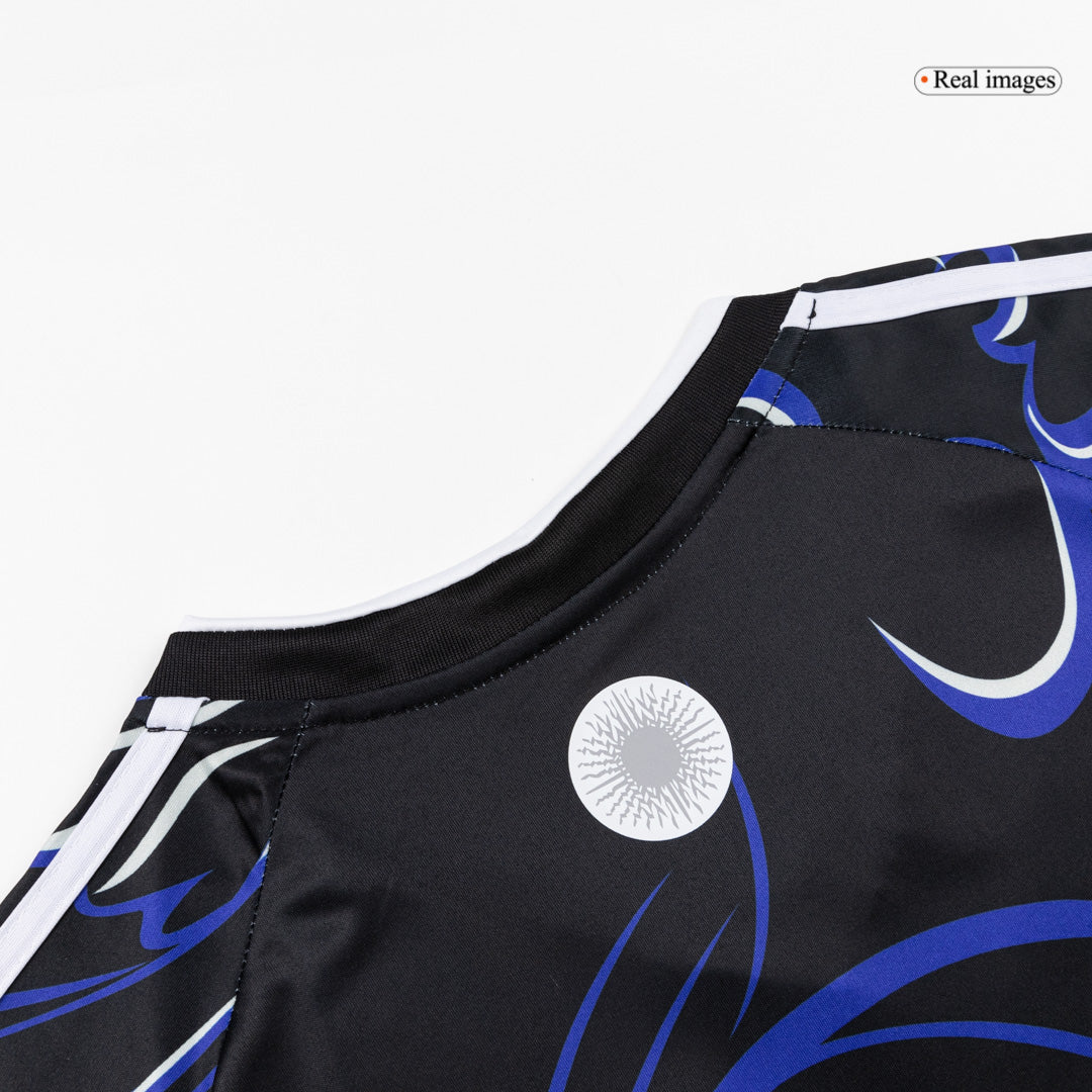 E. FERNANDEZ #24 Argentina Away Soccer Jersey World Cup 2026